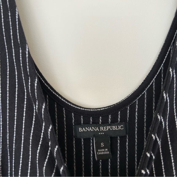 Banana Republic Stripe Tank Dress. With Pockets - Picture 6 of 15